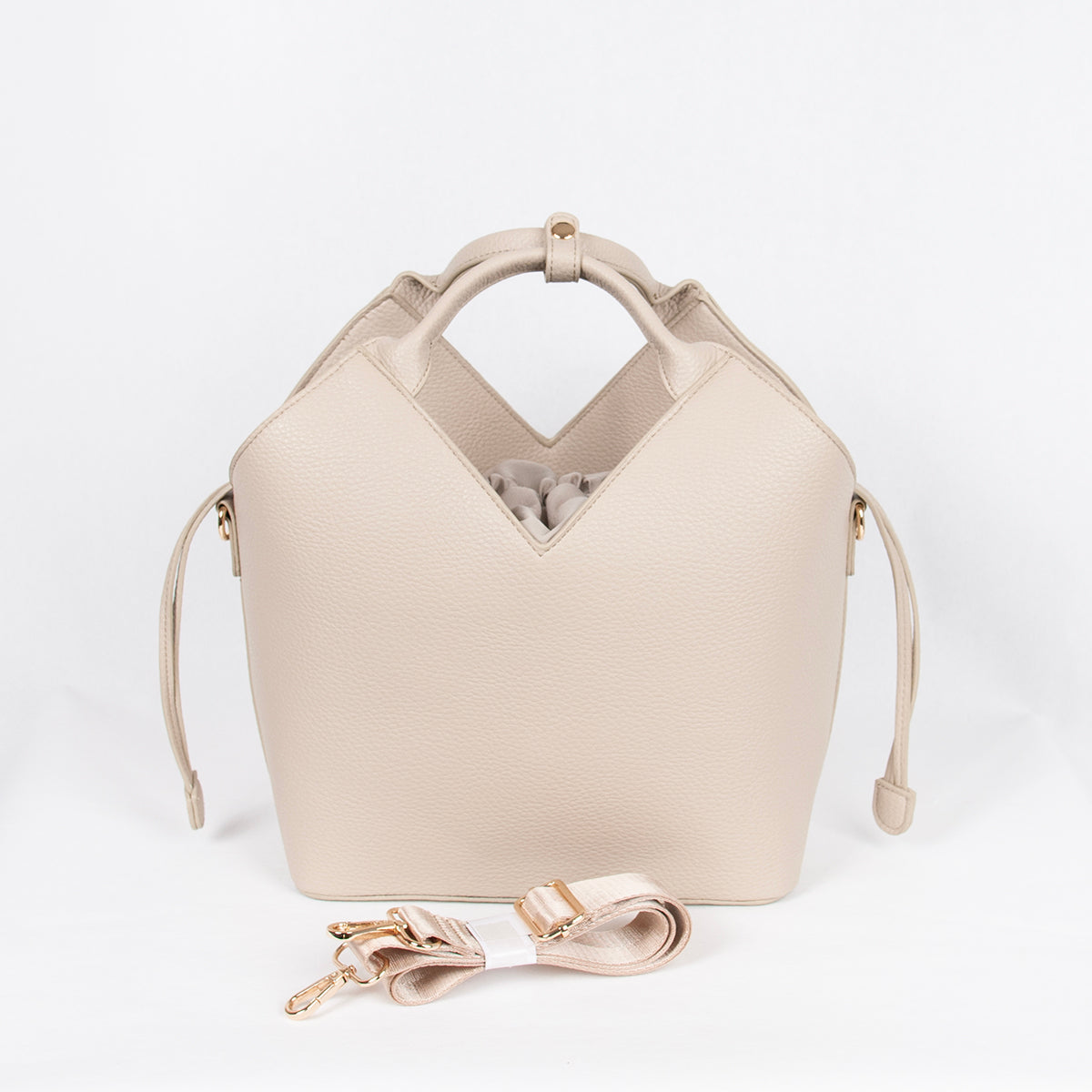 882305 Vesker, STOR JANA  shopper - beige