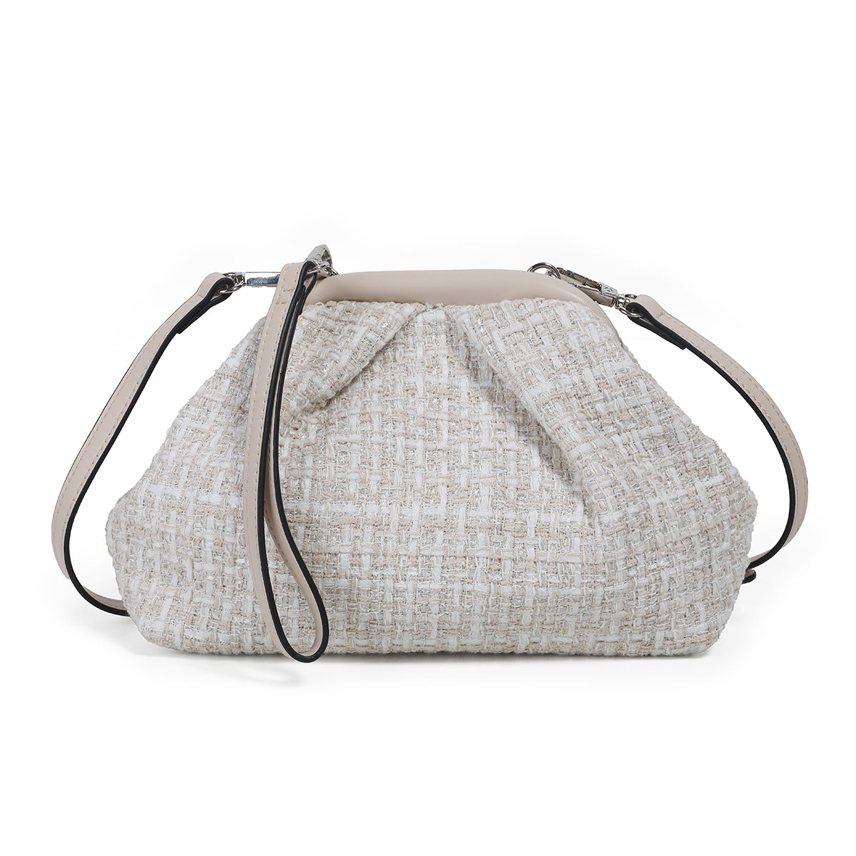 884705 Vesker, JEANETTE Jaquard bag - beige