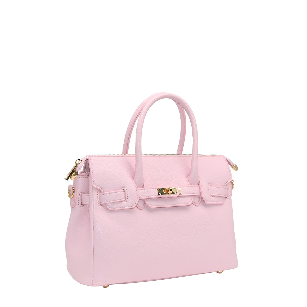 883236 Vesker, HAVANNA liten shopper med frontspenne - lys blå