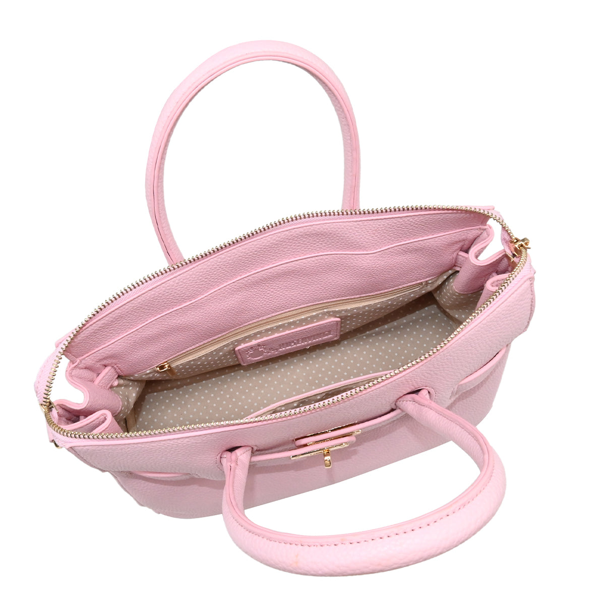 883236 Vesker, HAVANNA liten shopper med frontspenne - lys blå