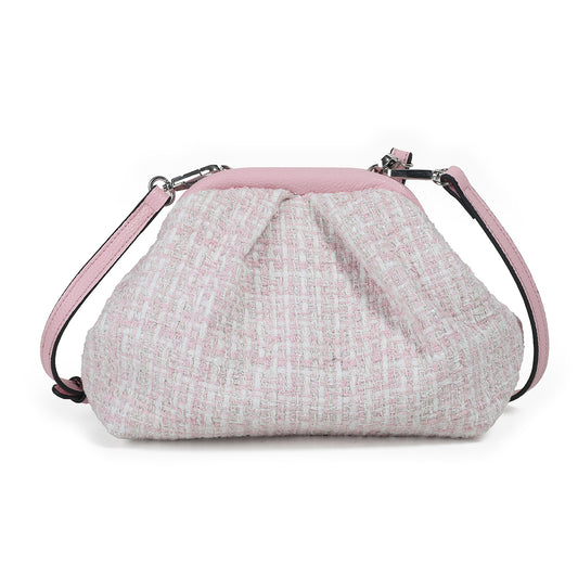 884736 Vesker, JEANETTE Jaquard bag - lys rosa