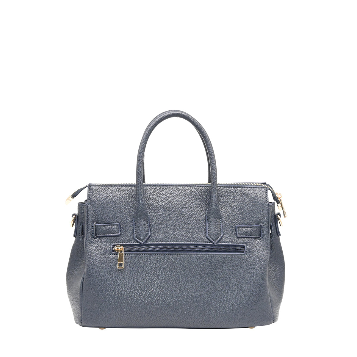 883241 Vesker, HAVANNA liten shopper med frontspenne - marine