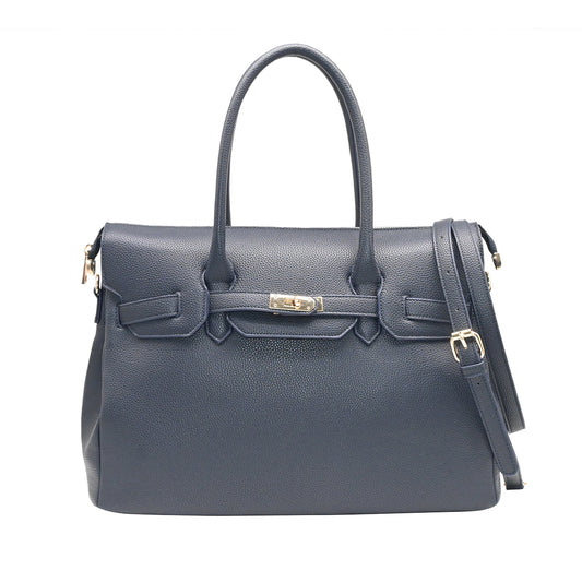 883441 Vesker, HAMPTON  shopper med frontspenne - marine