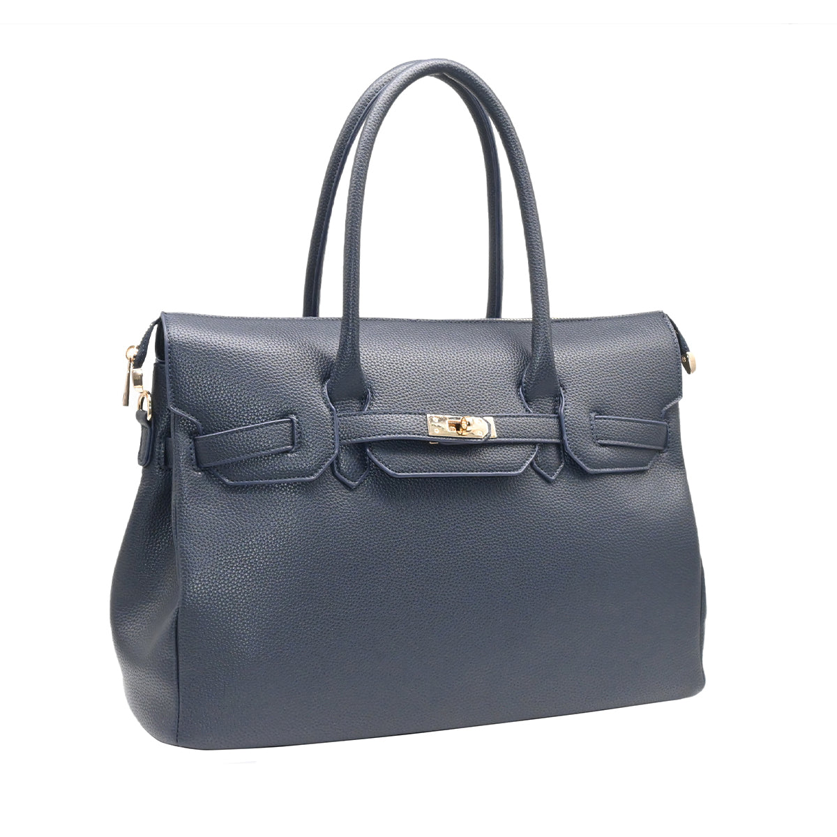 883441 Vesker, HAMPTON  shopper med frontspenne - marine