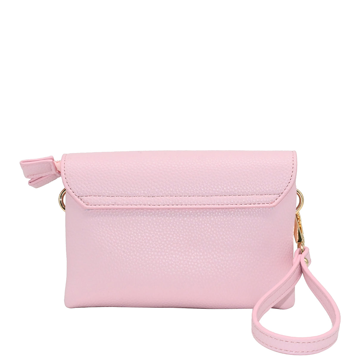 883536 Vesker,DANIELLE clutch med frontspenne - lys rosa