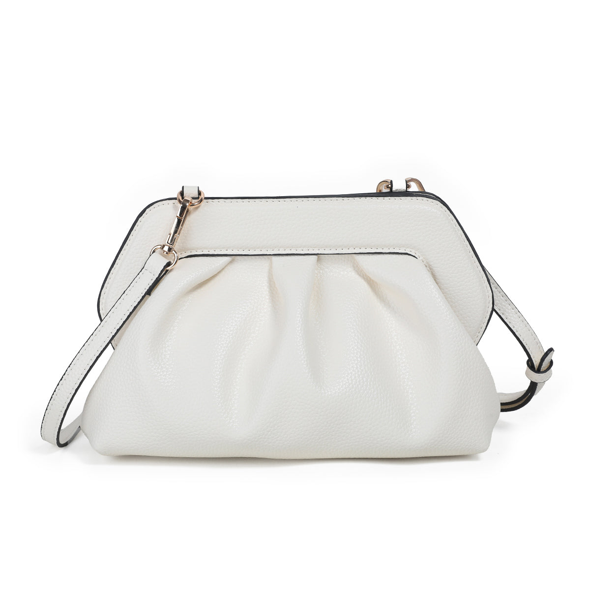 883602 Vesker, JOELLE clutch - hvit