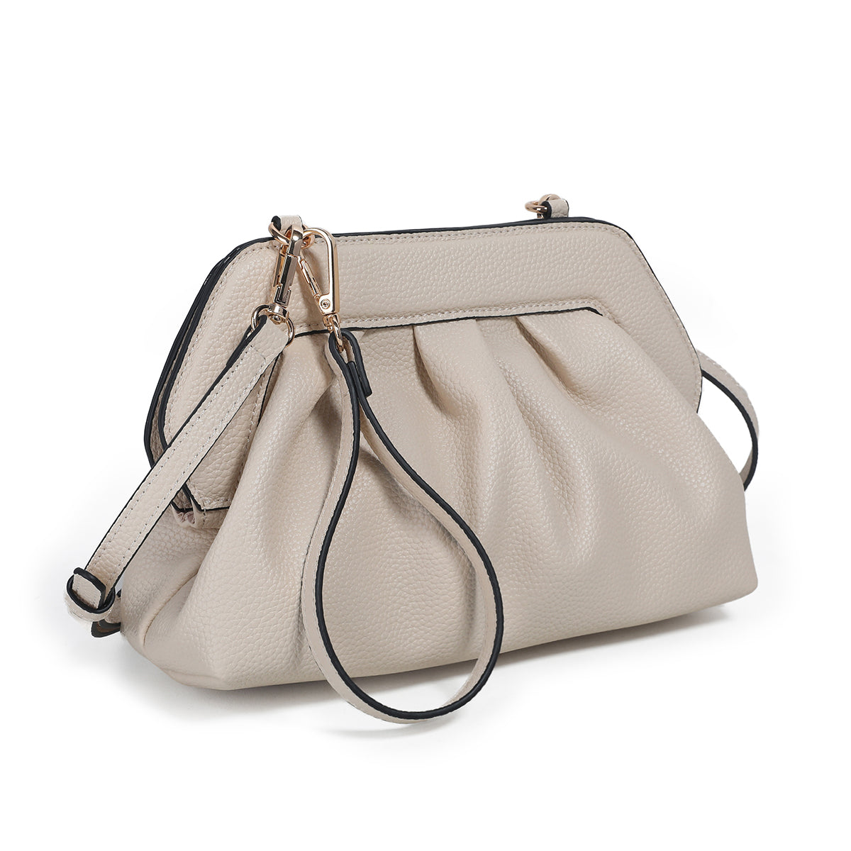 883605 Vesker, JOELLE clutch - beige
