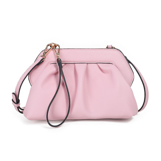 883636 Vesker, JOELLE clutch - lys rosa