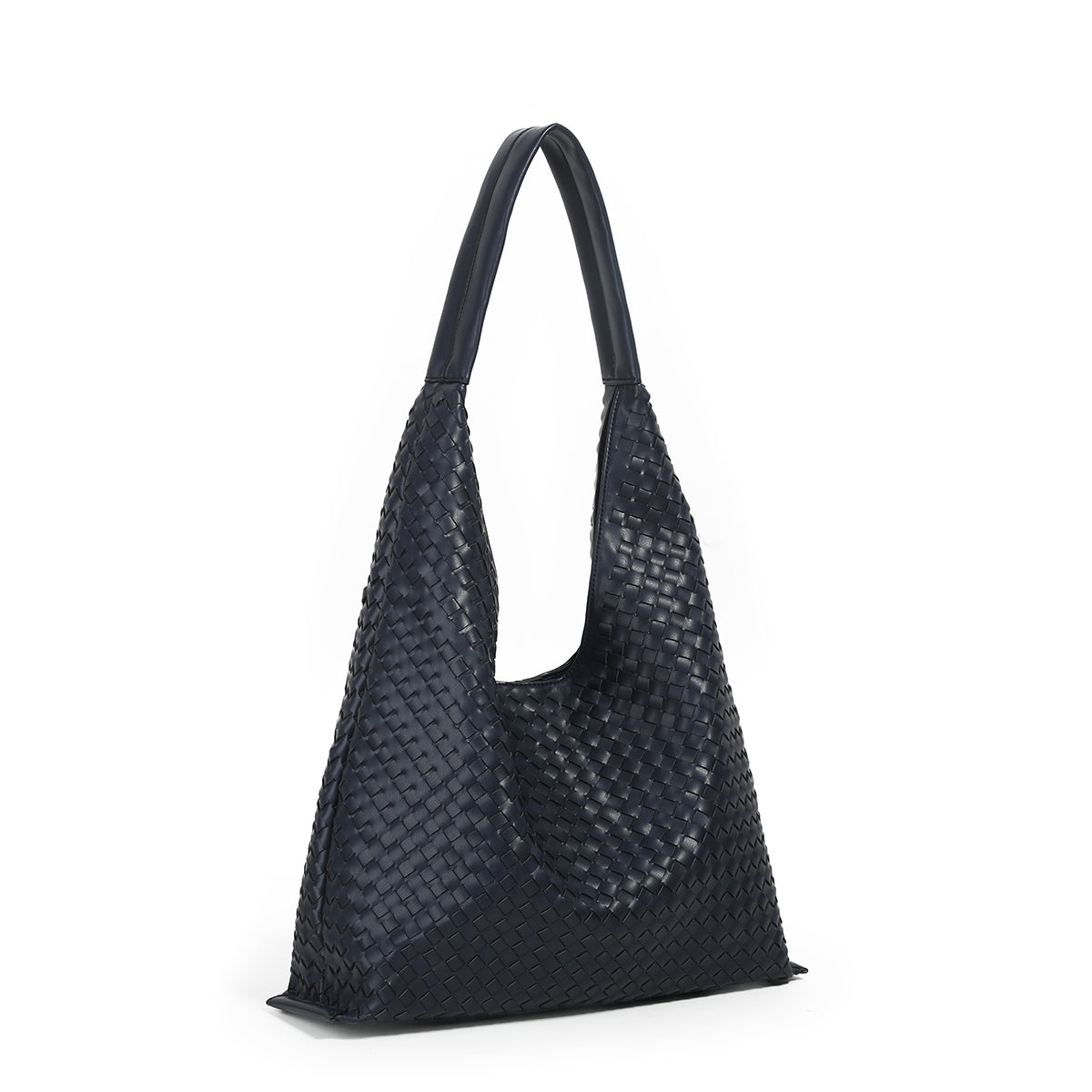 884241 Vesker, JEAN flettet shopper - marine