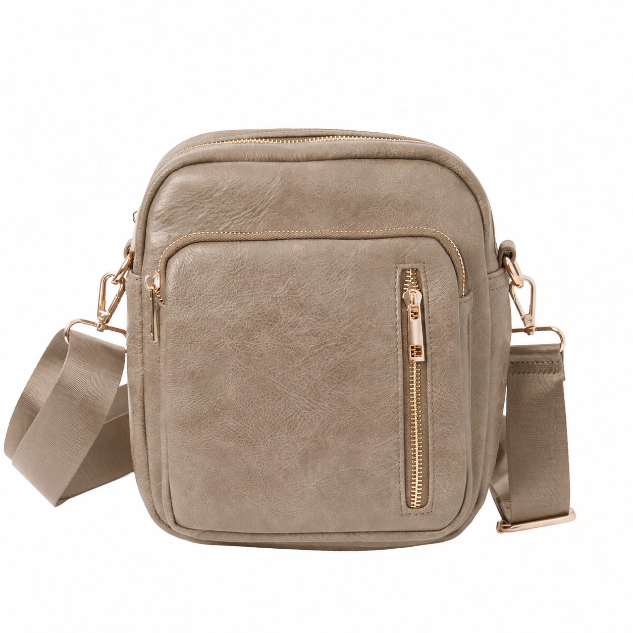 884507 Vesker, DINA stor Citybag - mørk beige