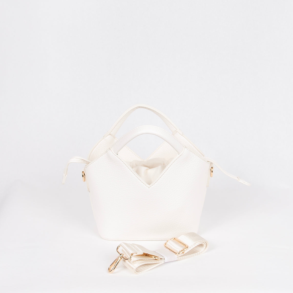 884602 Vesker, JANA liten shopper - hvit