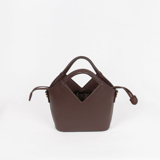 884611 Vesker, JANA liten shopper - mørk brun