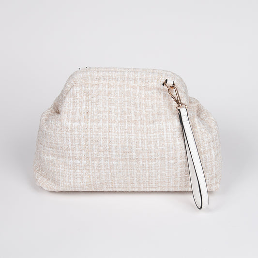 884705 Vesker, JEANETTE Jaquard bag - beige