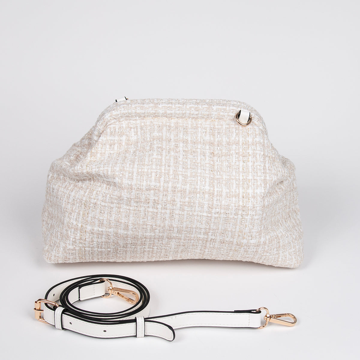 884705 Vesker, JEANETTE Jaquard bag - beige