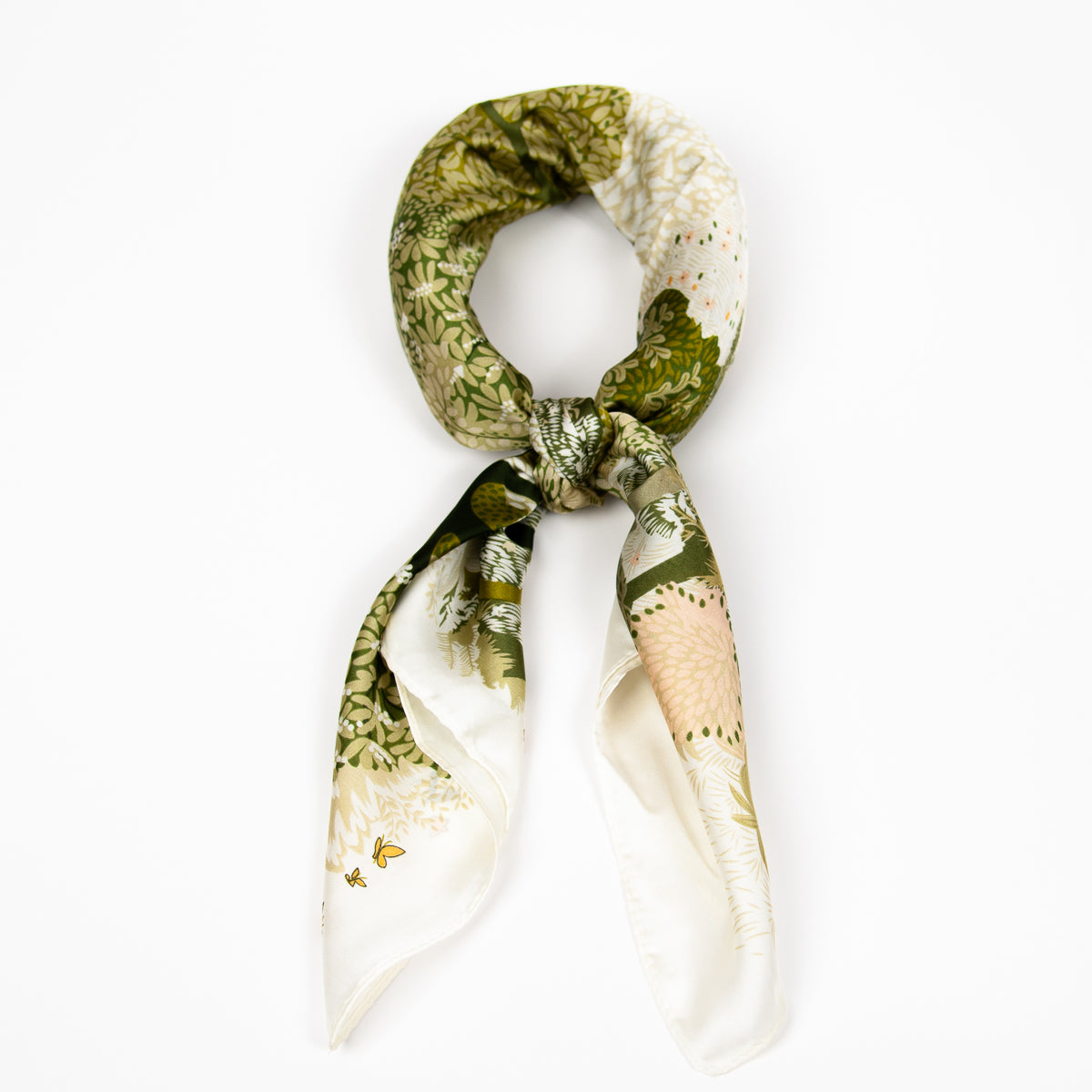 891150  Skjerf, Lite skjerf visdomstre - grønt