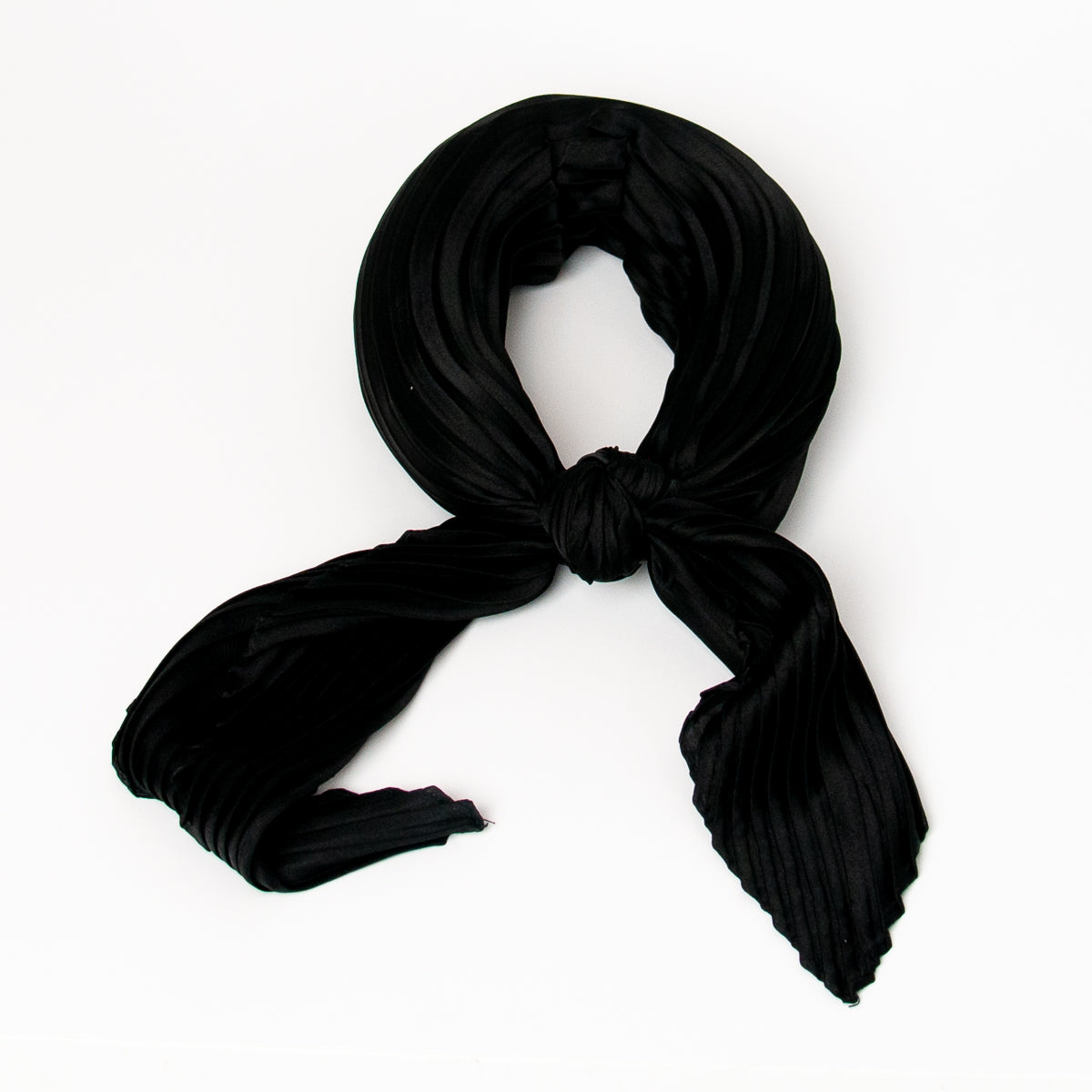 892701  Skjerf, Lite skjerf plizze - svart