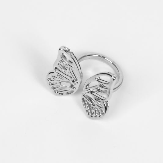 894986 Skjerf , Skjerf ring sommerfugl - sølv