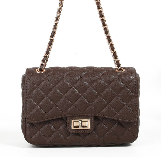 896011 Veske DAISY clutch  -mørk brun