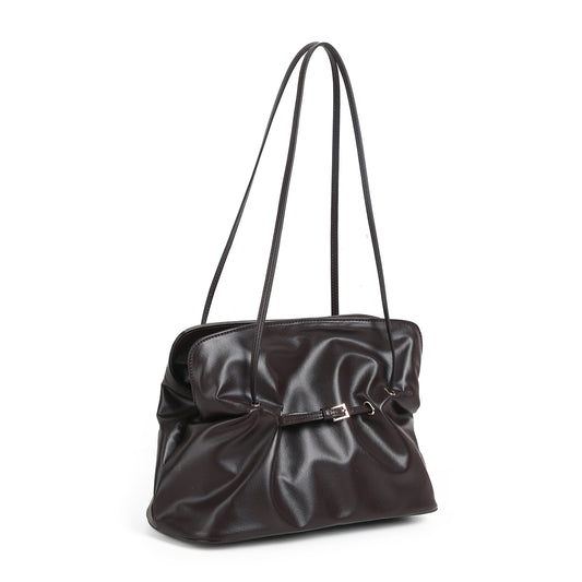 896211 Veske KASPARA shopper - mørk brun