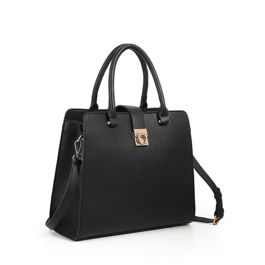 896401 Veske SIDSEL håndveske med flip - svart