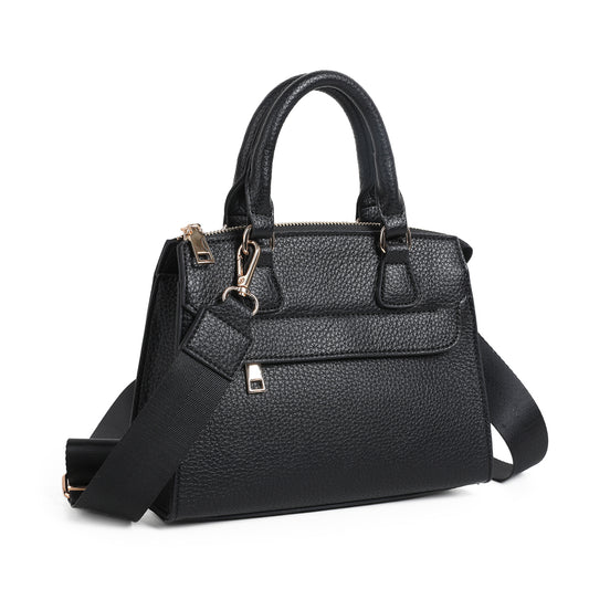 896601 Veske KAT liten håndveske med frontlomme - svart