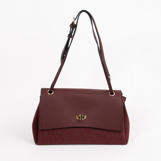 897721 Veske KARLY clutch -burgunder
