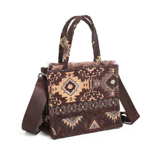 897911 Veske KENDALL liten shopper - brun