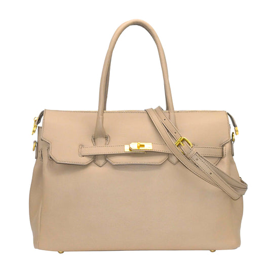 899505 Vesker, HAMPTON stor håndveske - beige