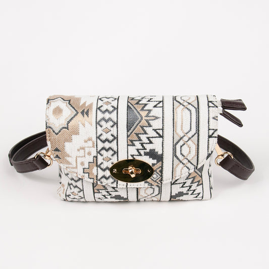 900805 Vesker, DANIELLE clutch INKA - beige