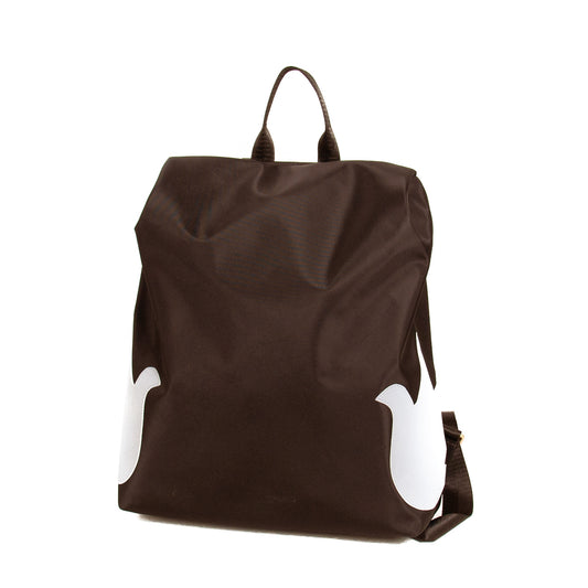 901511 Veske KYPROS ryggsekk med reflexfugl - brun