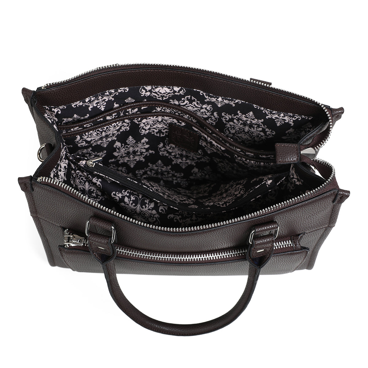 910011 Vesker, CATHRINE shopper - brun