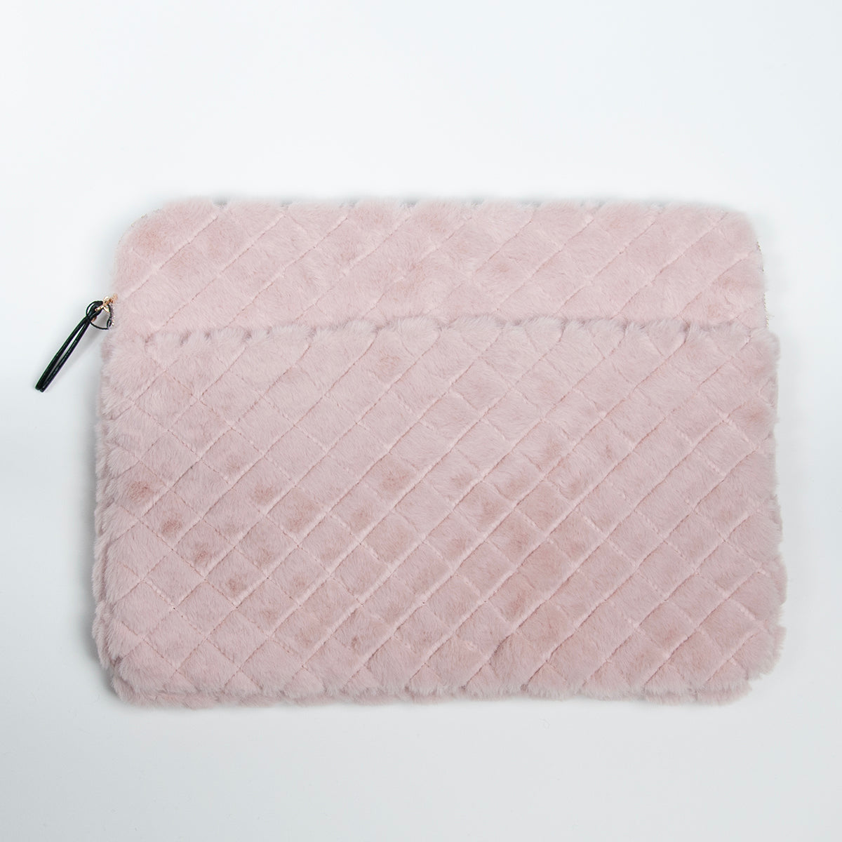 910436 Veske, Pc-cover fuskpels - rosa