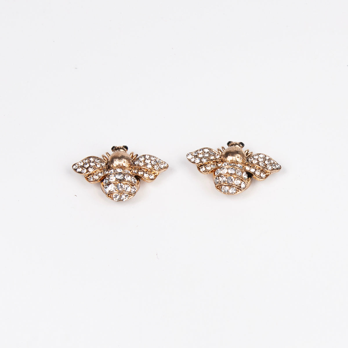 914462 Brosje, Knappedekor 2 pcs Humle - gull