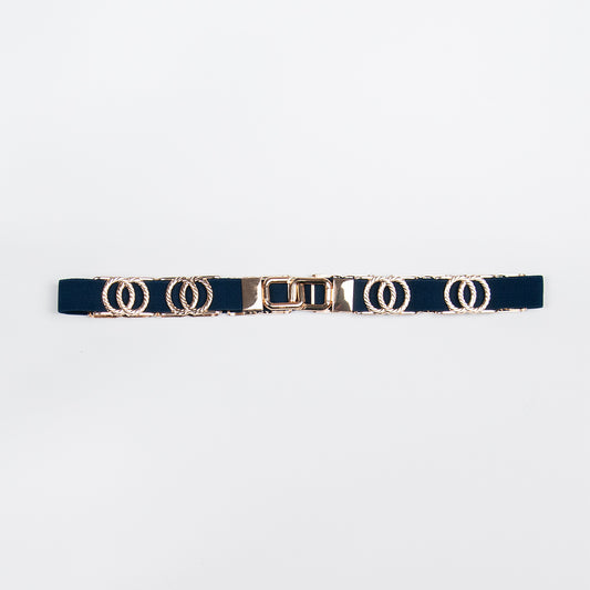 916241 Belte (6 stk) Strikkbelte med CC-deco - marine