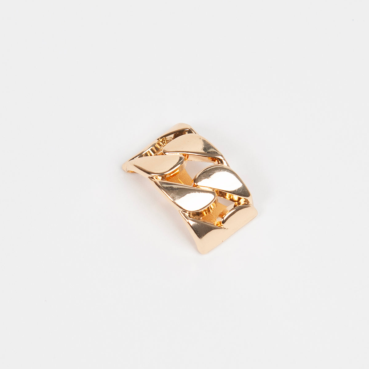 917062 Skjerf ring - Skjerfring lenkefront - gull