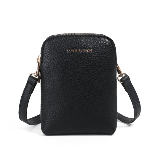 921101 Veske, Zipper mobilbag  - svart