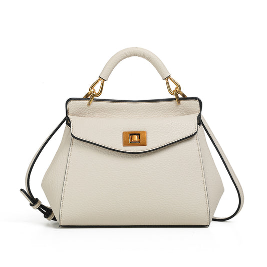 930805 Veske, NAPA liten veske med frontspenne - beige
