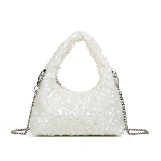 931002 Veske, NASHVILLE partybag - hvit