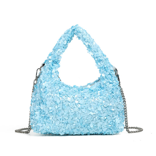 931046 Veske, NASHVILLE partybag - lys blå