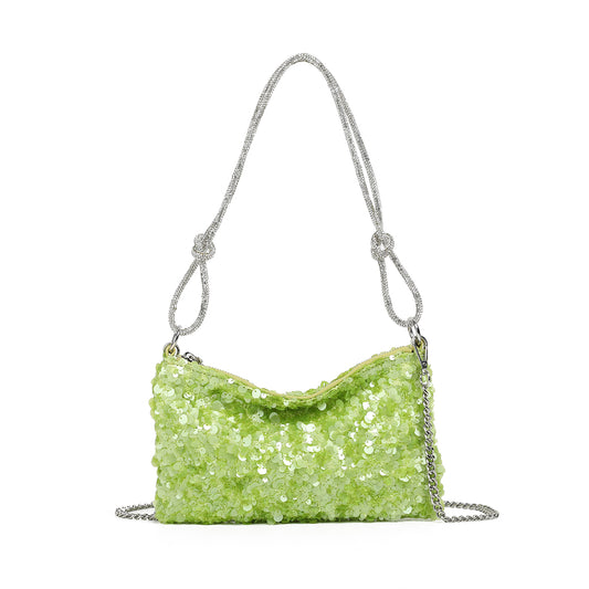 931158 Veske, NEW YORK soft partybag - lys grønn