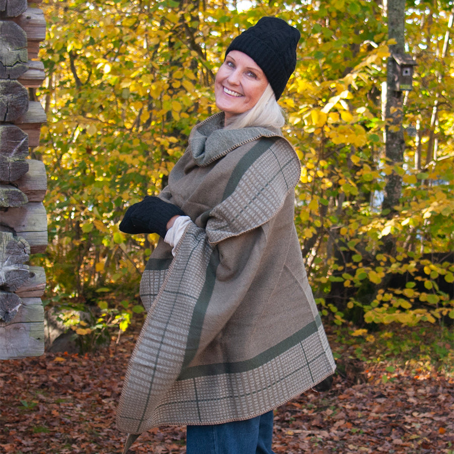 Poncho tweed pattern TS16065 - army